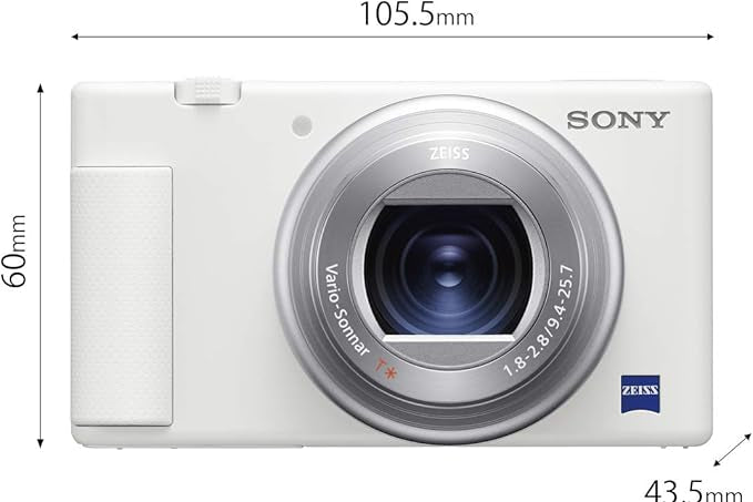 SONY Sony Digital Camera VLOGCAM ZV-1G Shooting Grip Kit (W