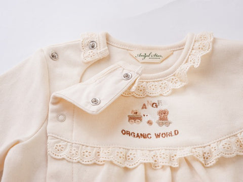 Organic Cotton Baby Two-Way Embroidered Dress