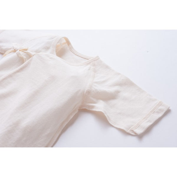 Organic Cotton Baby Undershirt - Double Layer Kimono Bodysuit