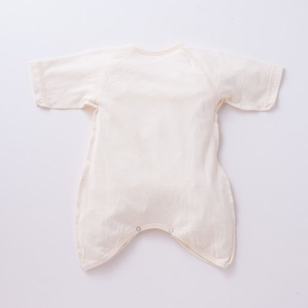 Organic Cotton Baby Undershirt - Double Layer Kimono Bodysuit