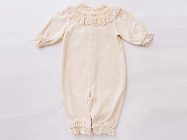 Organic Cotton Baby Two-Way Lace Dress